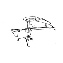 Cover Inner Right Front Kawasaki Z900 2017 2018 2019