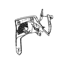 Intérieur Ecope Partie Avant Gauche Kawasaki Z900 2017 2018 2019