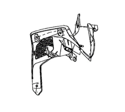 Cover Inner Left Front Kawasaki Z900 2017 2018 2019