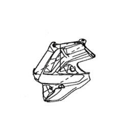 Cover Inner Left Rear Kawasaki Z900 2017 2018 2019