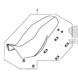 Seat Double Honda CB500X