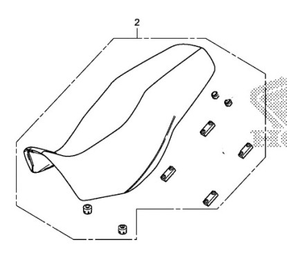 Seat Double Honda CB500X