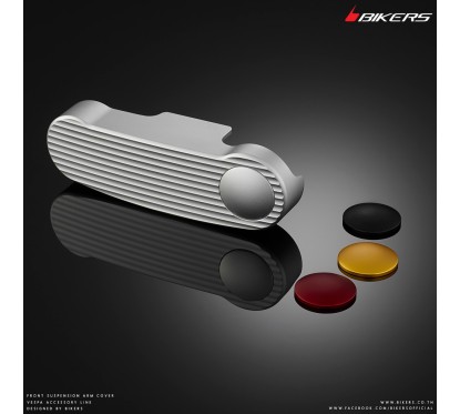 Front Suspension Arm Cover Silver Bikers Vespa I-GET