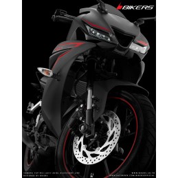 Couvre Etrier Frein Avant Bikers Yamaha YZF R15 2017 2018 2019 2020