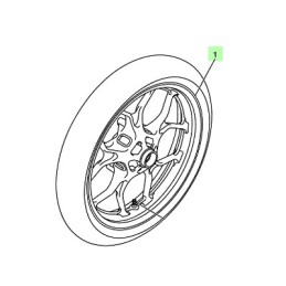 Front Wheel Yamaha MT-15