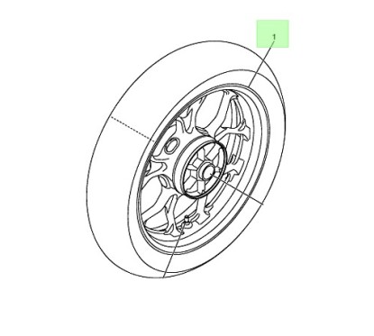 Rear Wheel Yamaha MT-15