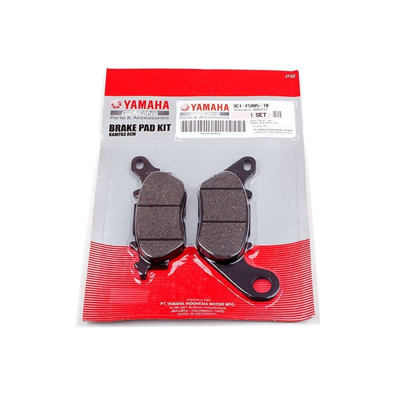 Rear Brake Pad Set Yamaha Tricity 125/150 2016/18