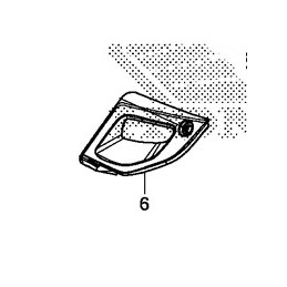 Cover Center Left Under Honda CB500X