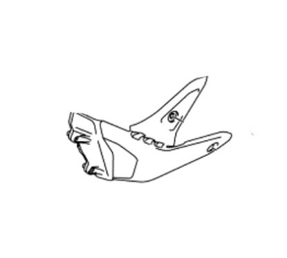 Carénage Inférieur Gauche Yamaha MT-15