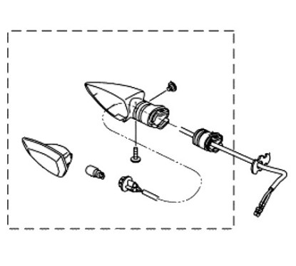 Clignotant Avant Droit Yamaha MT-15