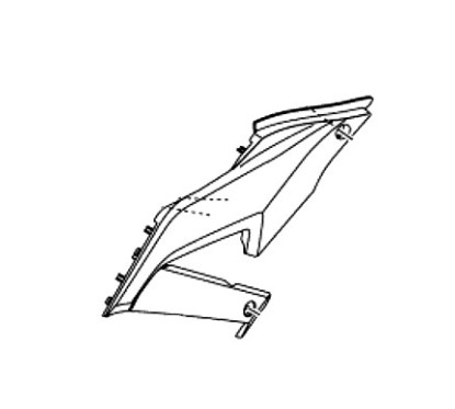 Carénage Central Gauche Yamaha YZF R3 2019/24