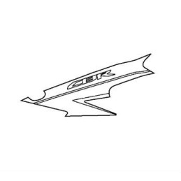 2013 Sticker Flanc Avant Gauche Honda CBR 500R