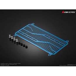 Grille Protection Radiateur Titane Bikers Kawasaki Z650