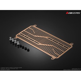 Grille Protection Radiateur Titane Bikers Kawasaki NINJA 650