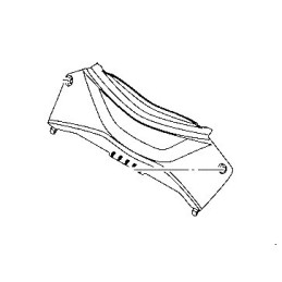 Cover Center Seat Yamaha YZF R3 2019/24