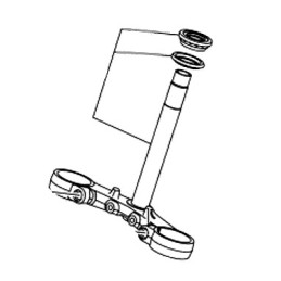 Under Bracket Front Forks Yamaha YZF R3 2019/24