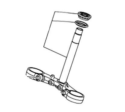 Under Bracket Front Forks Yamaha YZF R3 2019/24