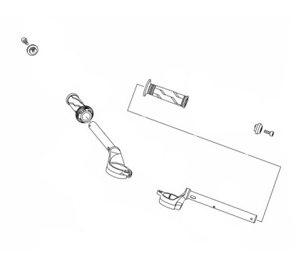 Grip Handle Left Yamaha YZF R3 2019/24
