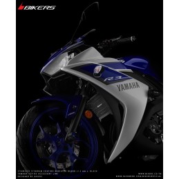Stainless Titanium Radiator Guard Bikers Yamaha YZF R3/R25