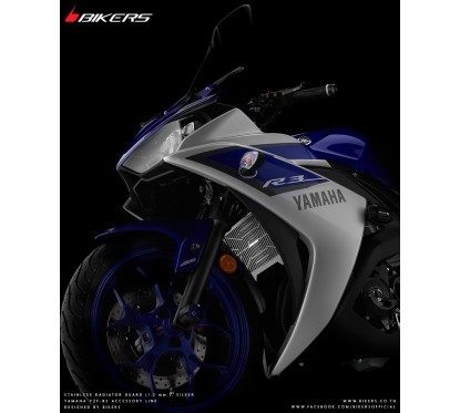Protection Radiateur Stainless Bikers Yamaha YZF R3/R25