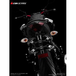 Adjustable License Plate Support Bikers Yamaha YZF R3/R25