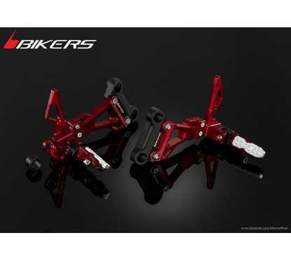 Cales Pieds Passager Arrière Bikers Honda CB500F CB500X CBR500R