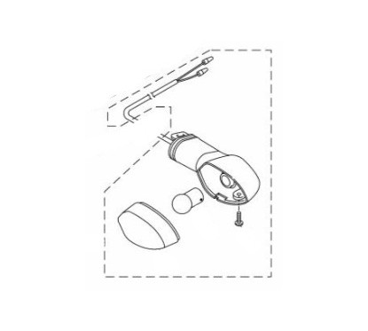 Clignotant Avant Gauche Yamaha YZF R3 2019/24