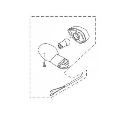 Rear Winker Right Yamaha YZF R3 2019/24