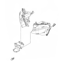 Headlight Right Yamaha YZF R3 2019 2020 2021