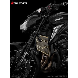 Titanium Coating Radiator Guard Bikers Kawasaki Z900