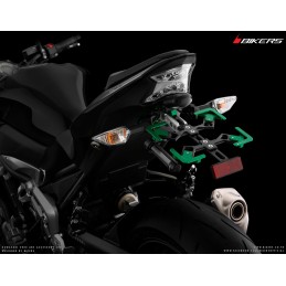 Support de Plaque Complet Réglable Bikers Kawasaki Z900