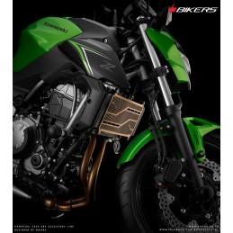 Titanium Coating Radiator Guard Bikers Kawasaki Z650