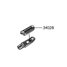 Caoutchouc Repose Pied Kawasaki Z650