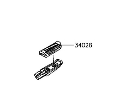 Caoutchouc Repose Pied Kawasaki Z650