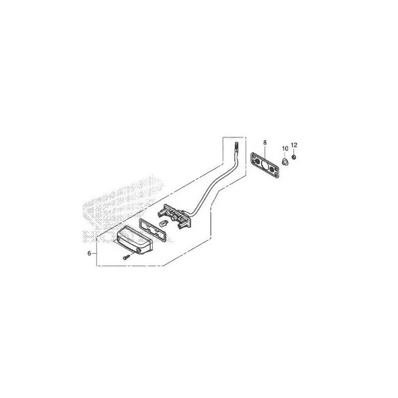 Set Rear Light Honda CB500F 2016 2017 2018