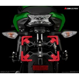 Adjustable License Plate Support Motorcycle Kawasaki Z650