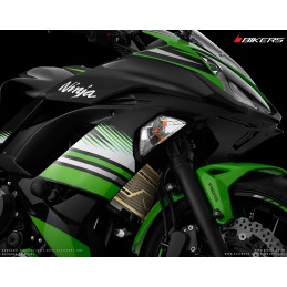 Titanium Coating Radiator Guard Bikers Kawasaki NINJA 650