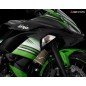 Grille Protection Radiateur Titane Bikers Kawasaki NINJA 650
