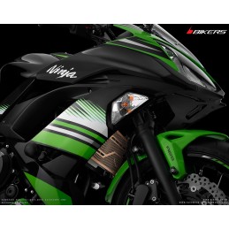 Titanium Coating Radiator Guard Bikers Kawasaki NINJA 650