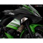Titanium Coating Radiator Guard Bikers Kawasaki NINJA 650