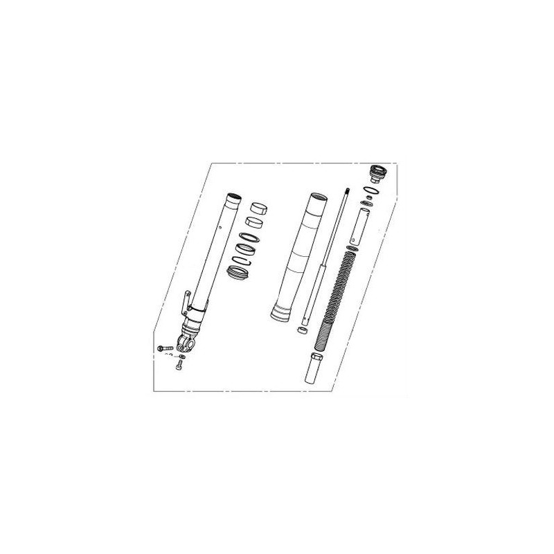 Fourche Avant Gauche Honda CB150R