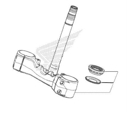 Steering Stem Sub Assy Honda CB650R 2019 2020