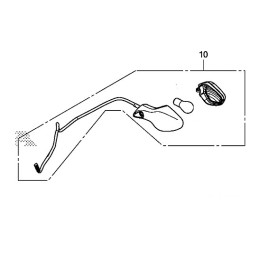Winker Rear Left Honda CB650F
