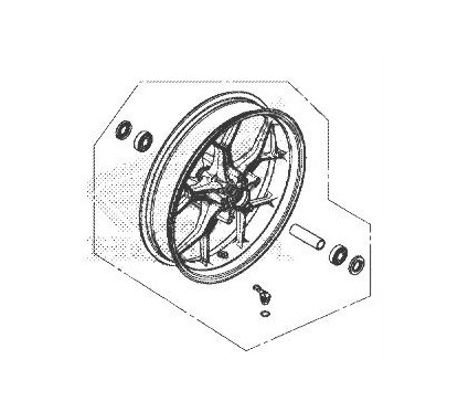 Jante Avant Honda CB650R 2019 2020