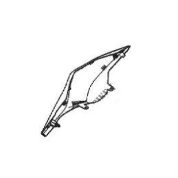 Carénage Arrière Droit Honda CB650R 2019 2020