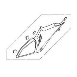 Carénage Centre Gauche Honda CB650R 2019 2020