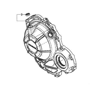 Cover Crankcase Right Honda CBR500R 2019/2023