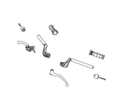 Vis Embout de Guidon Honda CBR500R 2019/2025