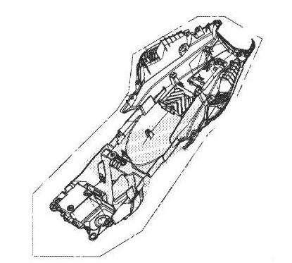 Passage de Roue Arrière Honda CBR500R 2019 2020 2021