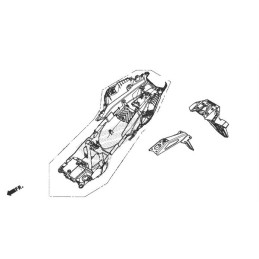 Support Rear Fender Honda CBR500R 2019 2020 2021